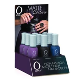 Orly Matte Couture nano professional, косметика Zoya, лаки Orly Matte Couture